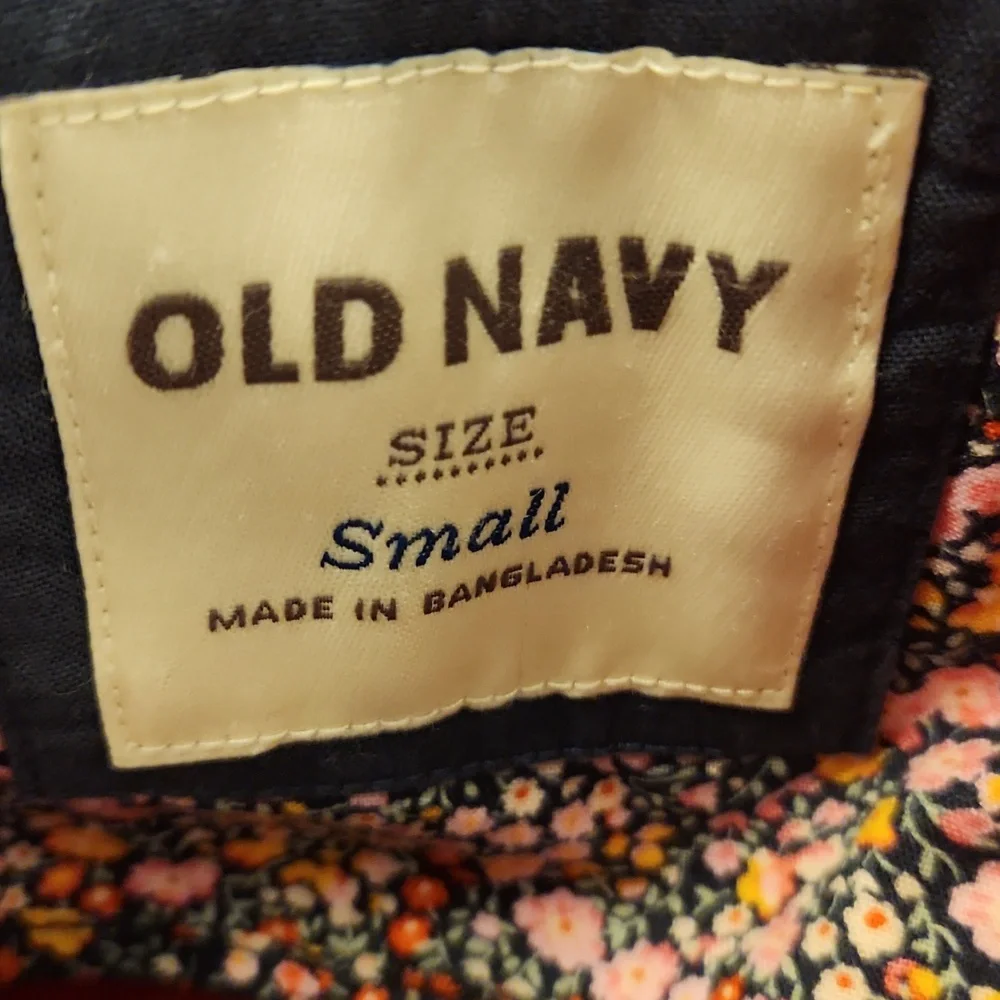 Old Navy Red Pea Coat Size Small - Picture 3 of 4